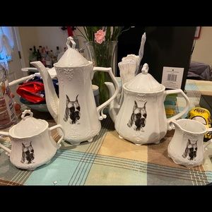 Boxer Teapot Set